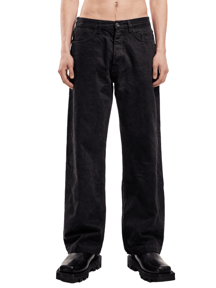 LOOSE FIT - BLACK OVERDYE