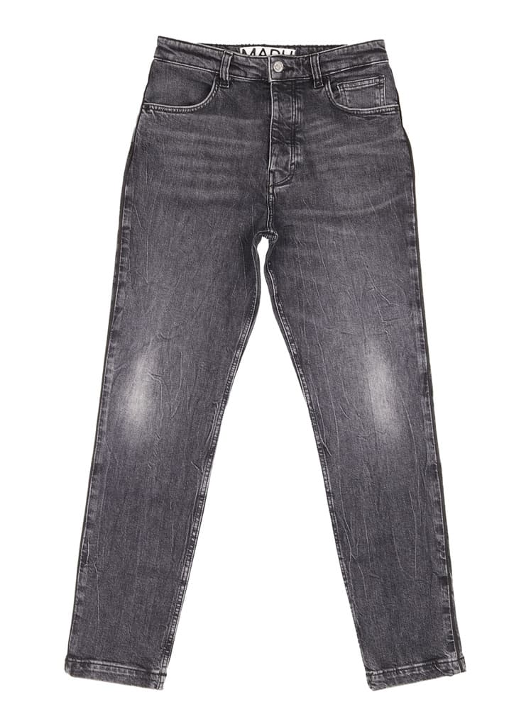STANDARD FIT - WORN BLACK